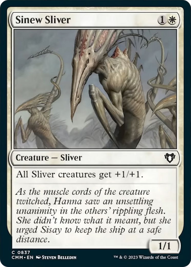 Sinew Sliver [Commander Masters] | RetroPlay Games