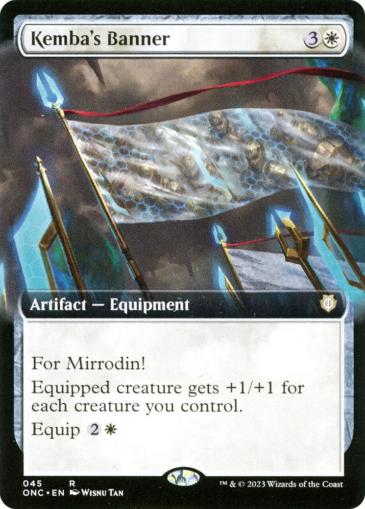 Kemba's Banner (Extended Art) [Phyrexia: All Will Be One Commander] | RetroPlay Games