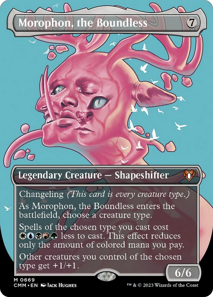 Morophon, the Boundless (Borderless Profile) [Commander Masters] | RetroPlay Games