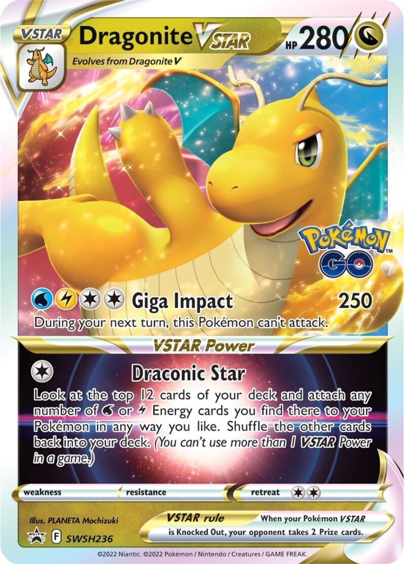 Dragonite VSTAR (SWSH236) [Sword & Shield: Black Star Promos] | RetroPlay Games