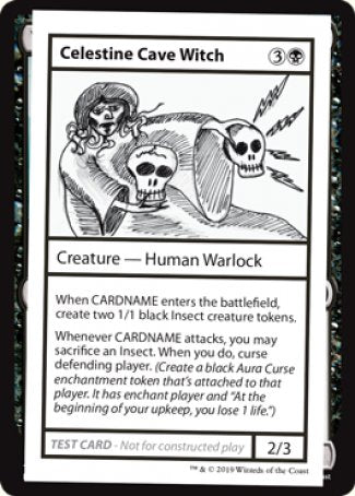 Celestine Cave Witch (2021 Edition) [Mystery Booster Playtest Cards] | RetroPlay Games