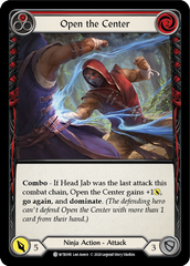 Open the Center (Red) [U-WTR095] (Welcome to Rathe Unlimited)  Unlimited Rainbow Foil | RetroPlay Games