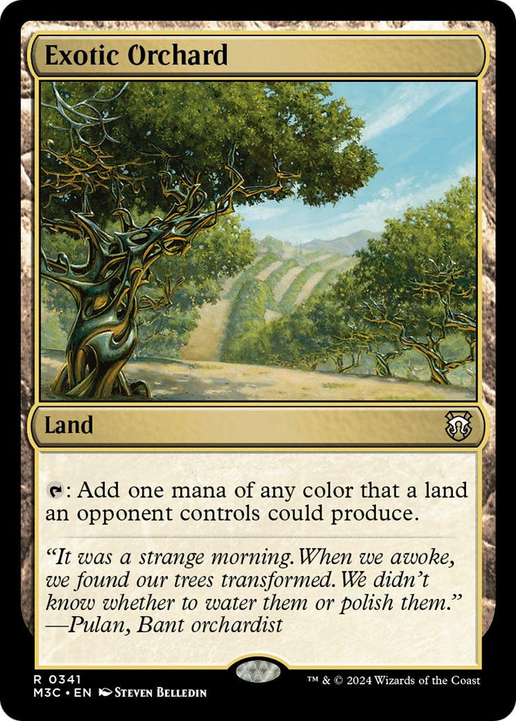 Exotic Orchard (Ripple Foil) [Modern Horizons 3 Commander] | RetroPlay Games