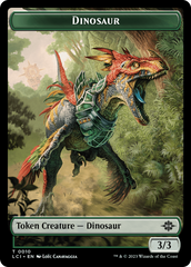 Gnome // Dinosaur (0010) Double-Sided Token [The Lost Caverns of Ixalan Tokens] | RetroPlay Games