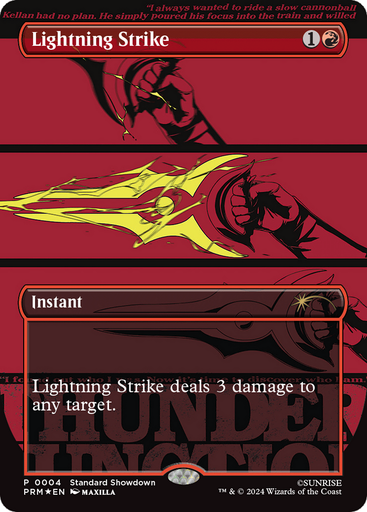 Lightning Strike [Standard Showdown Promos] | RetroPlay Games