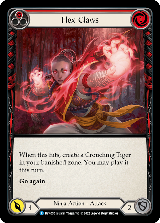 Flex Claws (Red) [DYN050] (Dynasty) | RetroPlay Games
