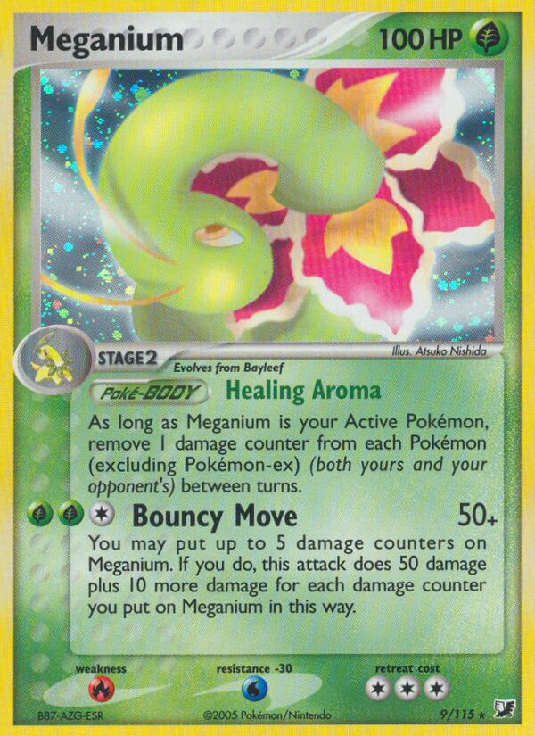 Meganium (9/115) (Theme Deck Exclusive) [EX: Unseen Forces] | RetroPlay Games