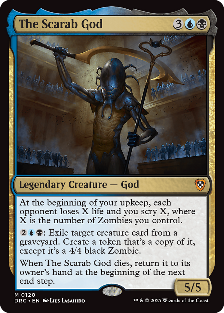 The Scarab God [Aetherdrift Commander] | RetroPlay Games