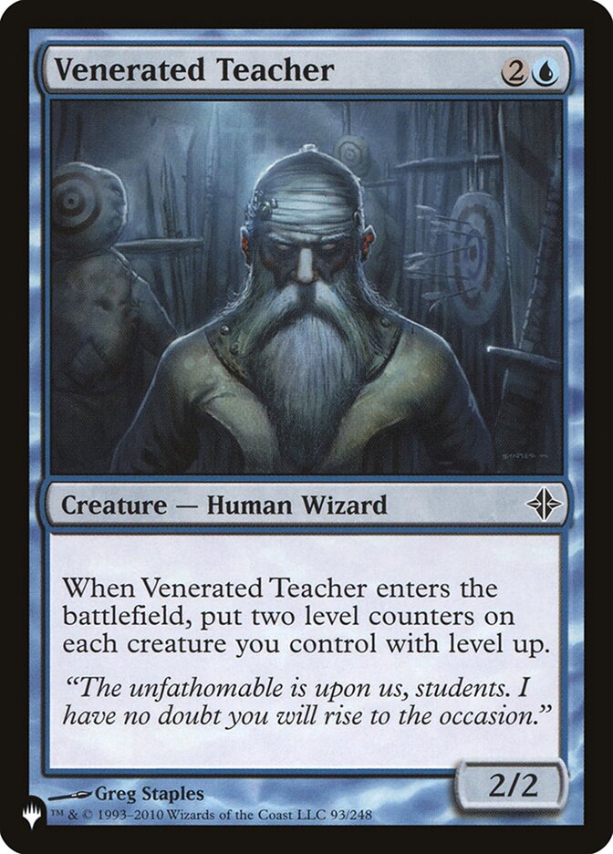 Venerated Teacher [The List] | RetroPlay Games