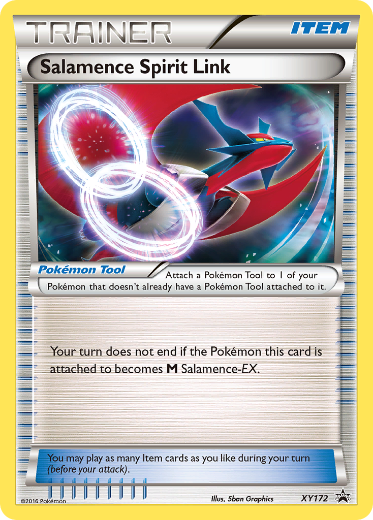 Salamence Spirit Link (XY172) [XY: Black Star Promos] | RetroPlay Games