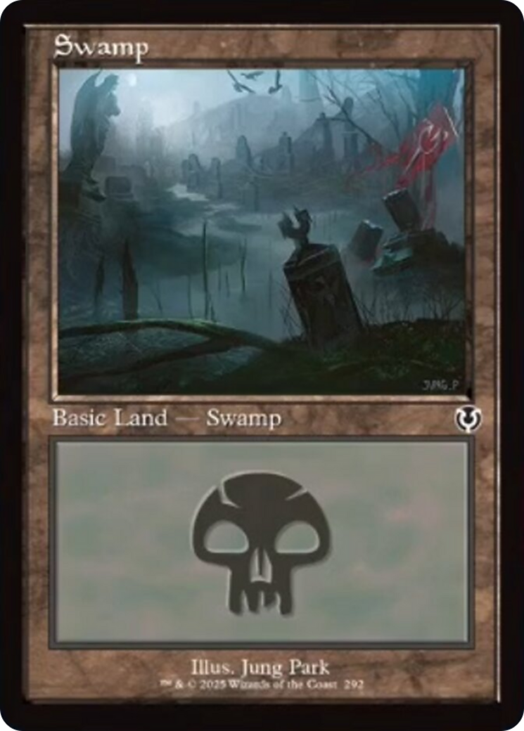 Swamp (292) (Retro Frame) [Innistrad Remastered] | RetroPlay Games