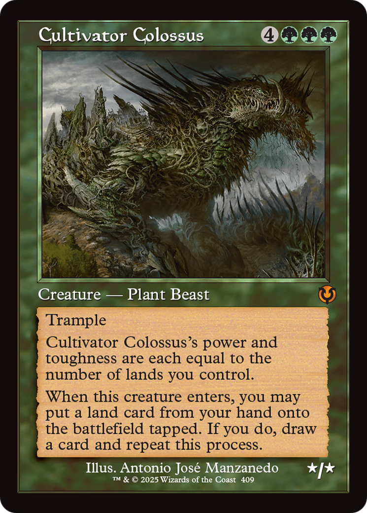 Cultivator Colossus (Retro Frame) [Innistrad Remastered] | RetroPlay Games