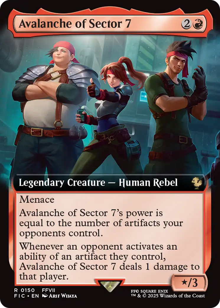 Avalanche of Sector 7 (Extended Art) [FINAL FANTASY Commander] | RetroPlay Games