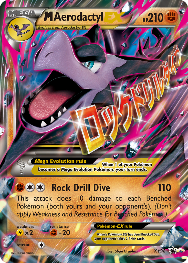 M Aerodactyl EX (XY98) [XY: Black Star Promos] | RetroPlay Games