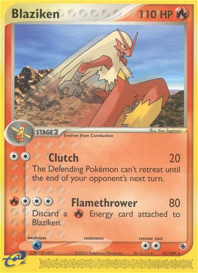 Blaziken (15/109) [EX: Ruby & Sapphire] | RetroPlay Games