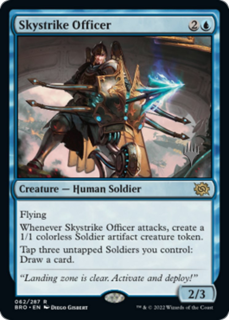 Skystrike Officer (Promo Pack) [The Brothers' War Promos] | RetroPlay Games