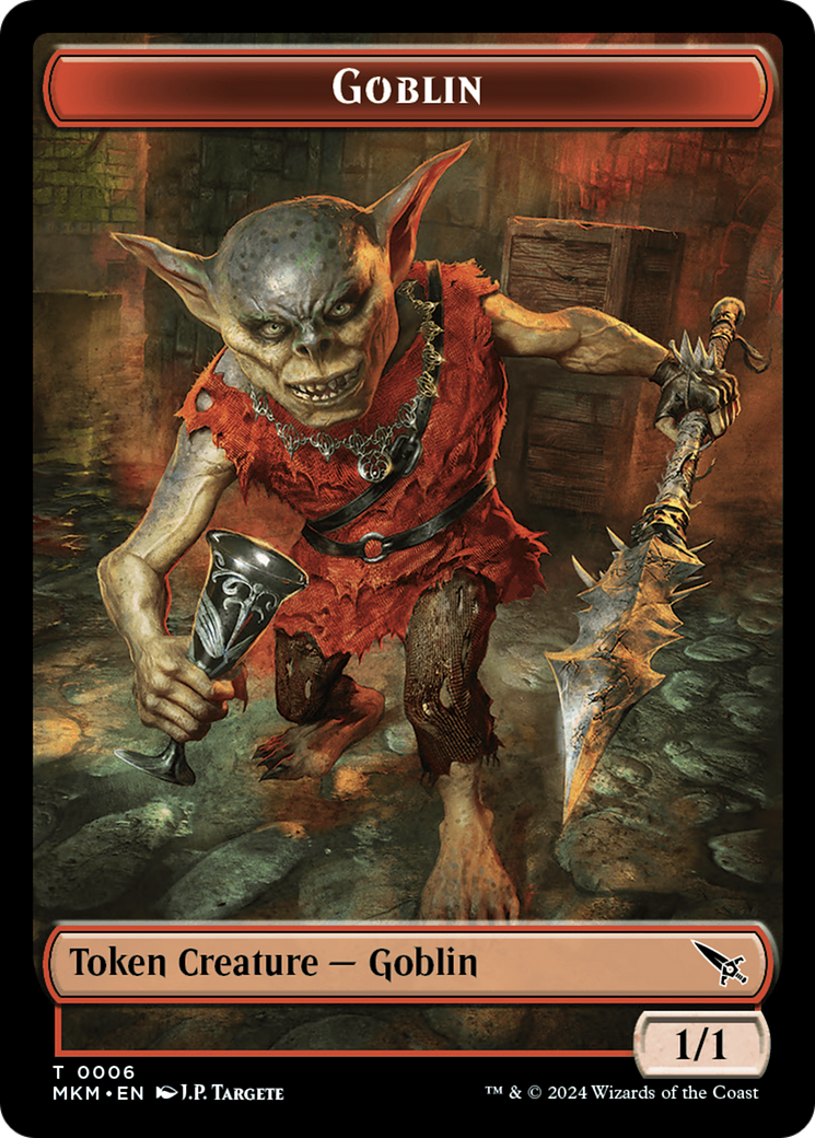 Goblin Token [Murders at Karlov Manor Tokens] | RetroPlay Games