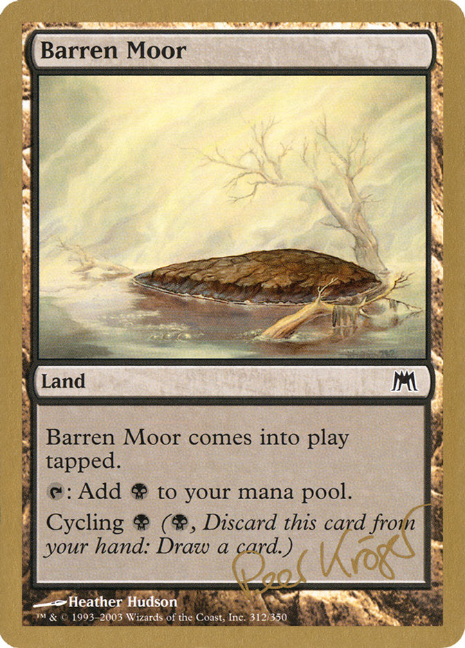 Barren Moor (Peer Kroger) [World Championship Decks 2003] | RetroPlay Games