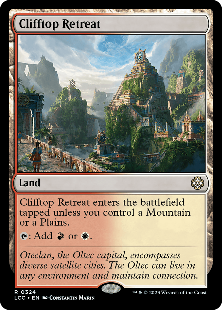 Clifftop Retreat [The Lost Caverns of Ixalan Commander] | RetroPlay Games