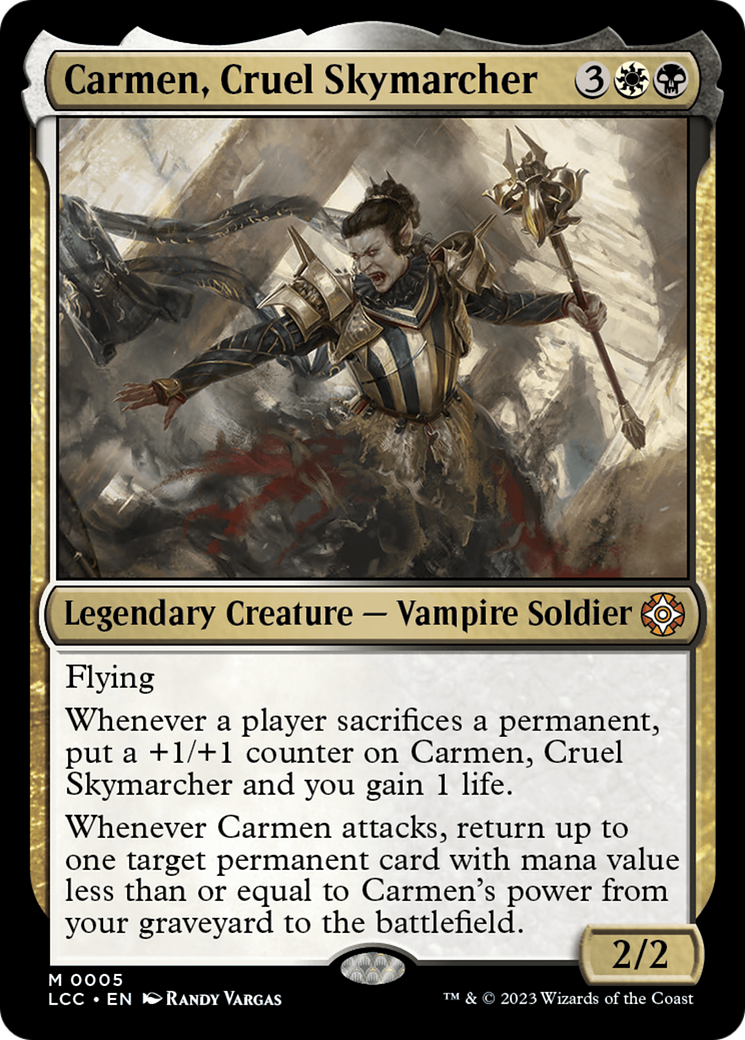 Carmen, Cruel Skymarcher [The Lost Caverns of Ixalan Commander] | RetroPlay Games