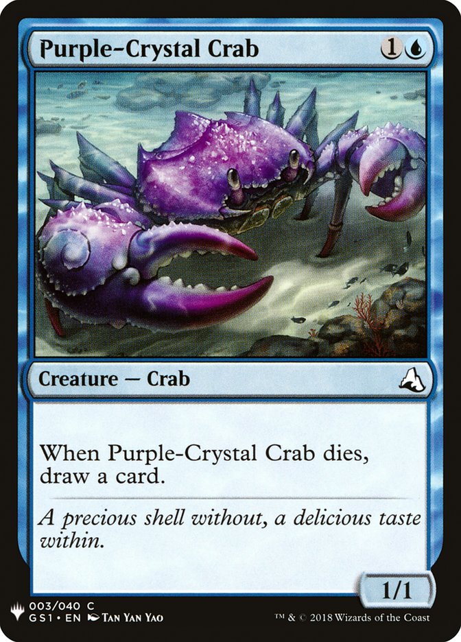 Purple-Crystal Crab [Mystery Booster] | RetroPlay Games