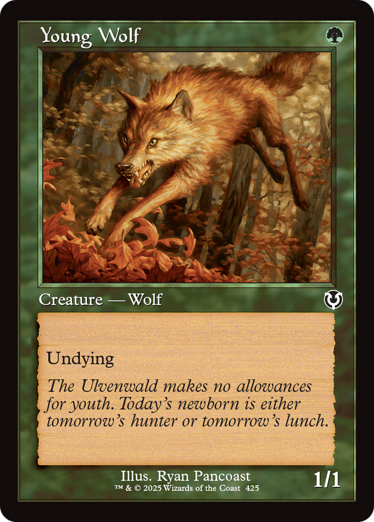 Young Wolf (Retro Frame) [Innistrad Remastered] | RetroPlay Games