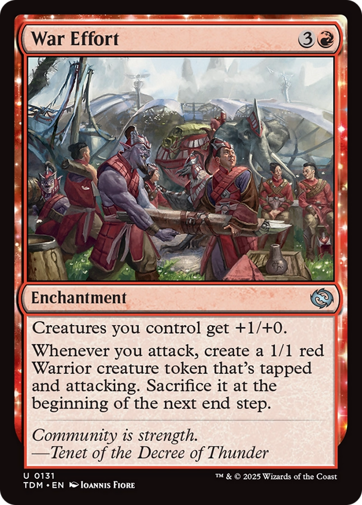 War Effort [Tarkir: Dragonstorm] | RetroPlay Games