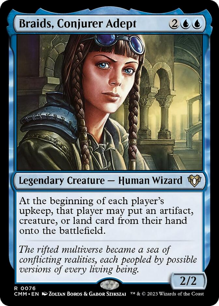 Braids, Conjurer Adept [Commander Masters] | RetroPlay Games