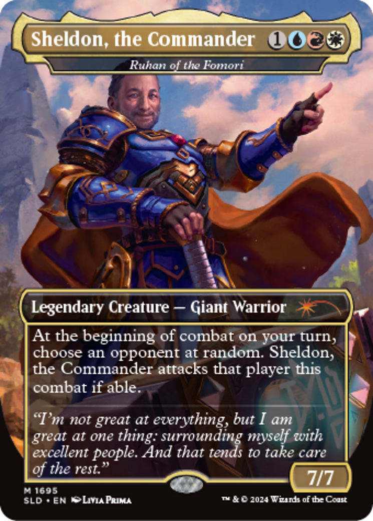 Ruhan of the Fomori - Sheldon, the Commander [Secret Lair: Sheldon's Spellbook] | RetroPlay Games
