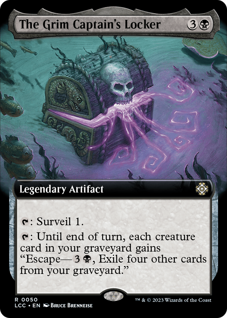 The Grim Captain's Locker (Extended Art) [The Lost Caverns of Ixalan Commander] | RetroPlay Games