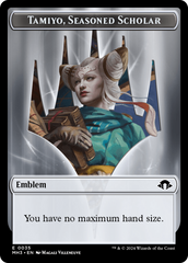 Tamiyo, Seasoned Scholar // Energy Reserve Double-Sided Token [Modern Horizons 3 Tokens] | RetroPlay Games