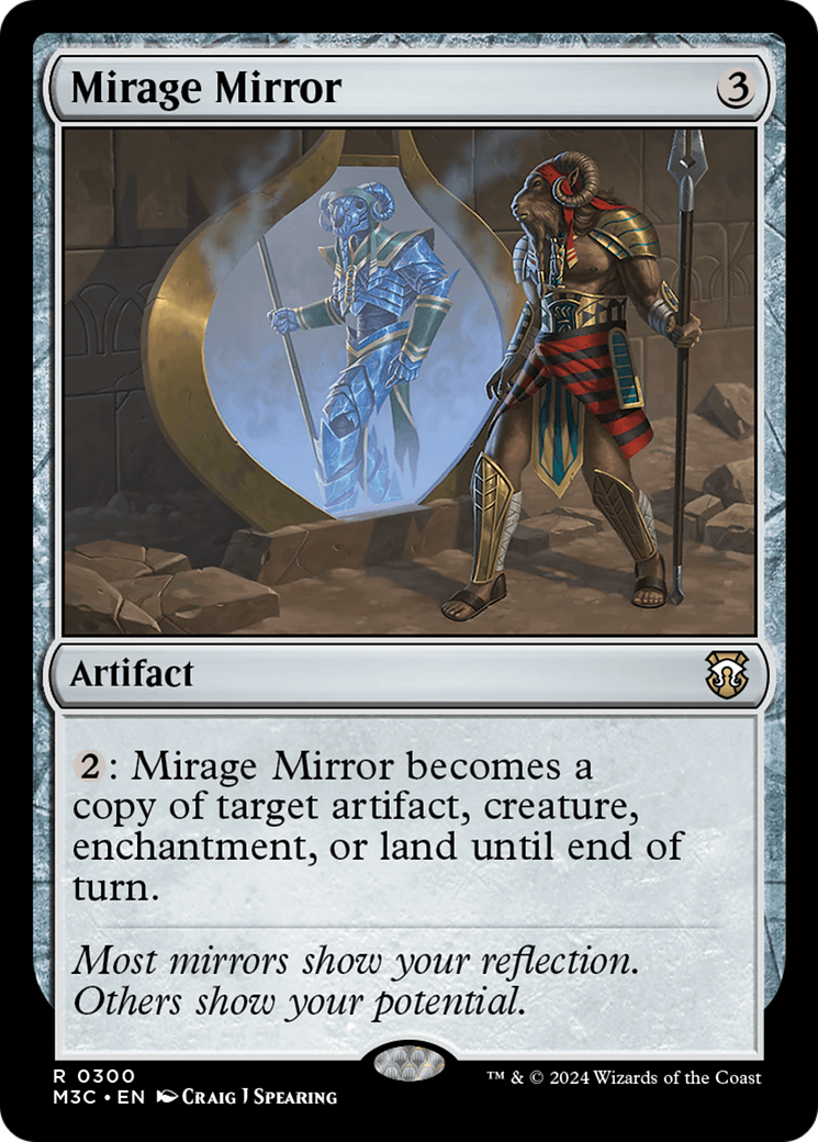 Mirage Mirror (Ripple Foil) [Modern Horizons 3 Commander] | RetroPlay Games