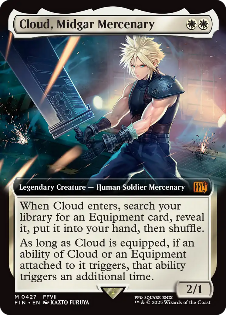 Cloud, Midgar Mercenary (Extended Art) [FINAL FANTASY] | RetroPlay Games
