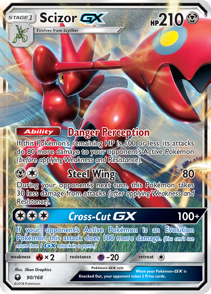 Scizor GX (90/168) [Sun & Moon: Celestial Storm] | RetroPlay Games