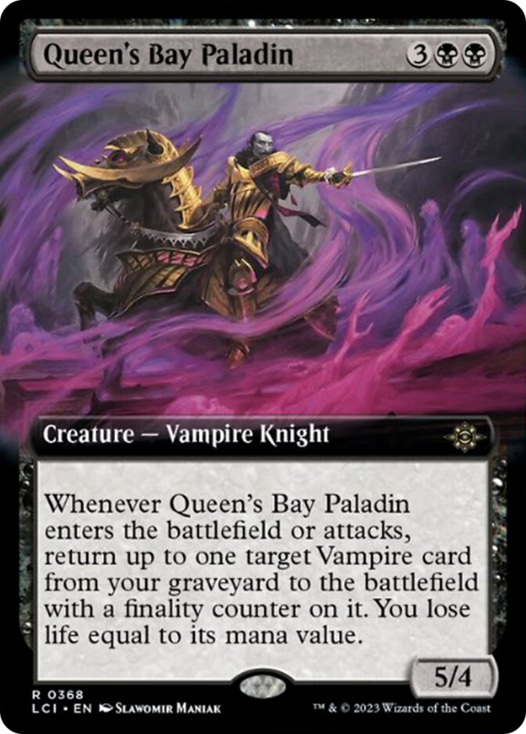 Queen's Bay Paladin (Extended Art) [The Lost Caverns of Ixalan] | RetroPlay Games