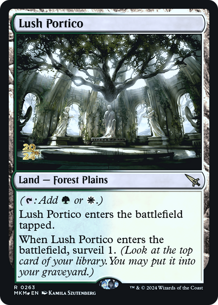 Lush Portico [Murders at Karlov Manor Prerelease Promos] | RetroPlay Games