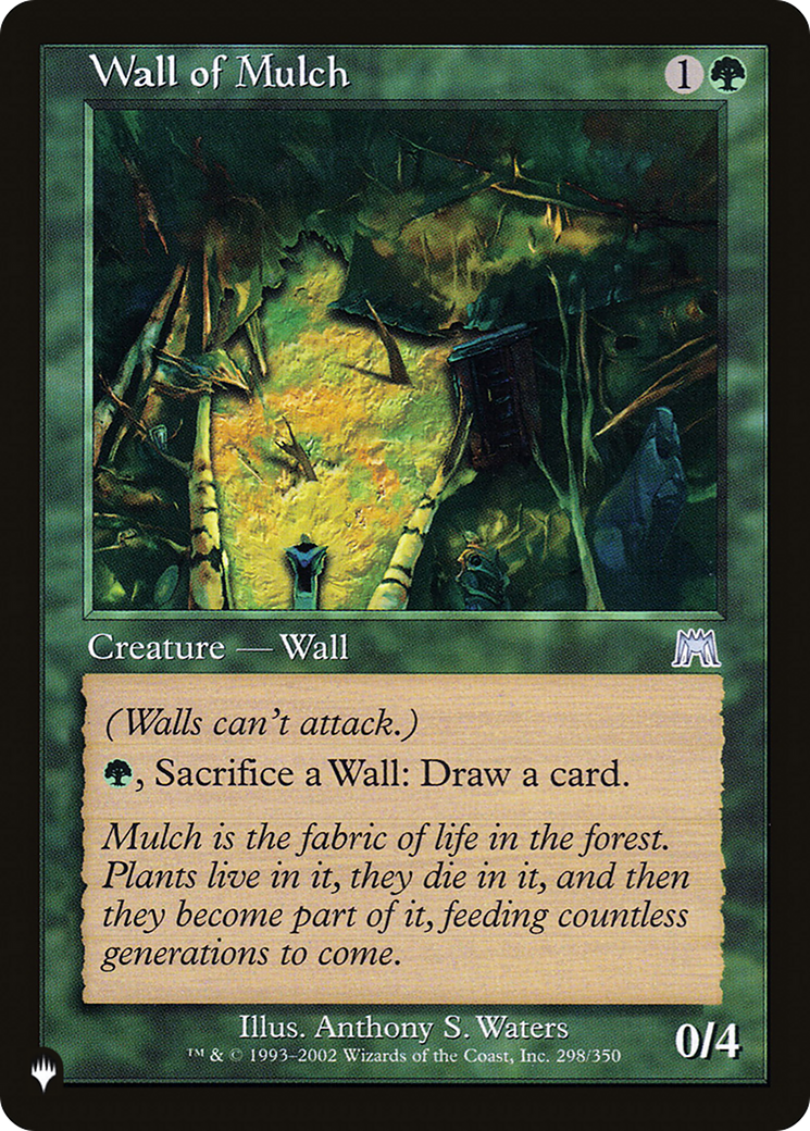 Wall of Mulch [The List Reprints] | RetroPlay Games