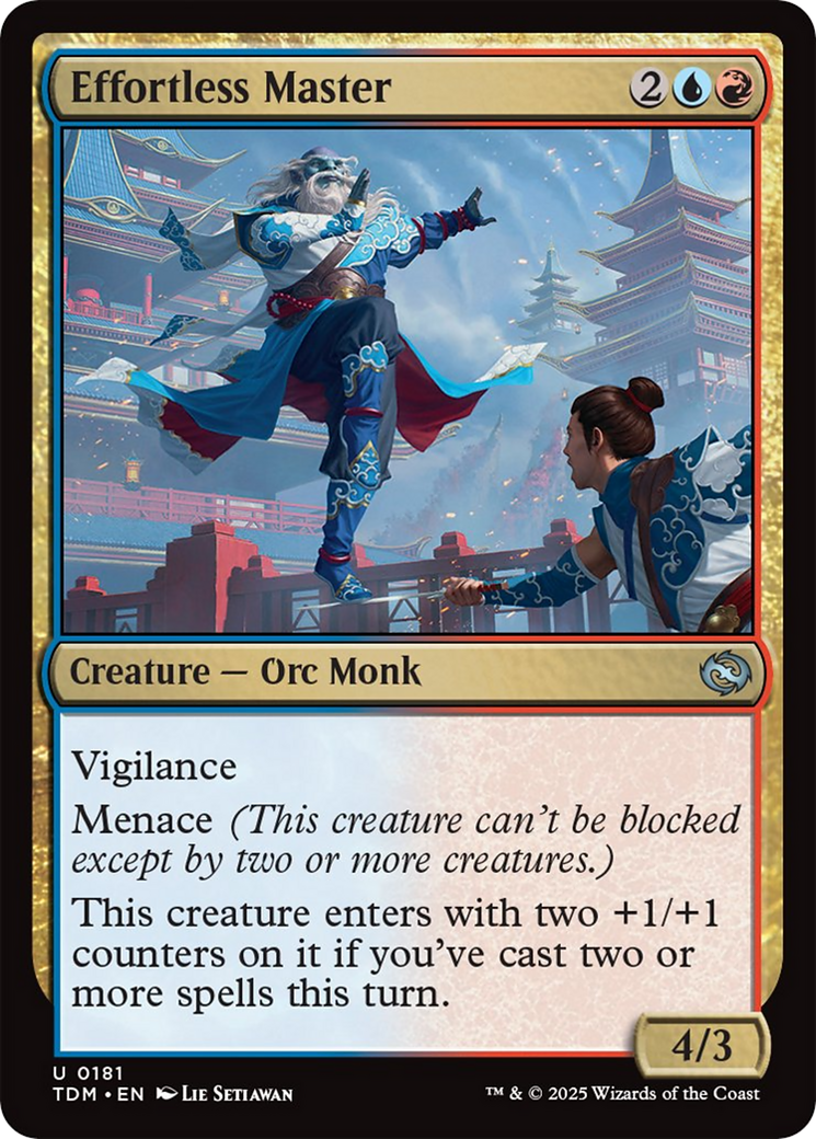 Effortless Master [Tarkir: Dragonstorm] | RetroPlay Games