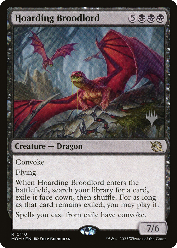 Hoarding Broodlord (Promo Pack) [March of the Machine Promos] | RetroPlay Games