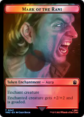 Soldier // Mark of the Rani Double-Sided Token (Surge Foil) [Doctor Who Tokens] | RetroPlay Games