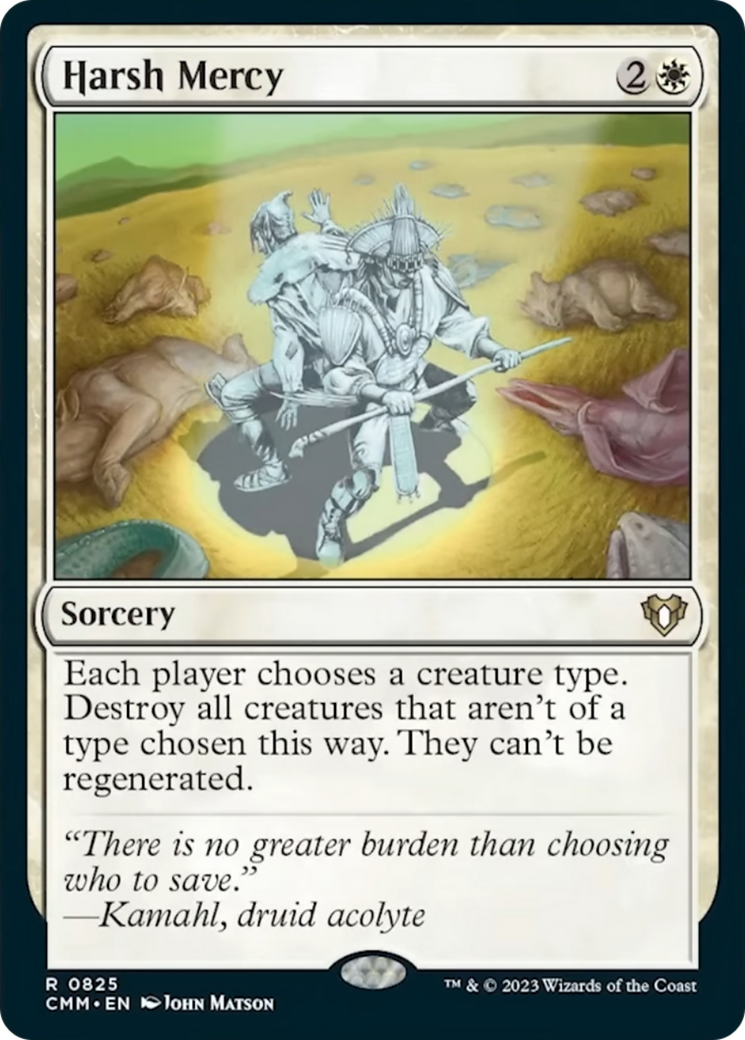 Harsh Mercy [Commander Masters] | RetroPlay Games