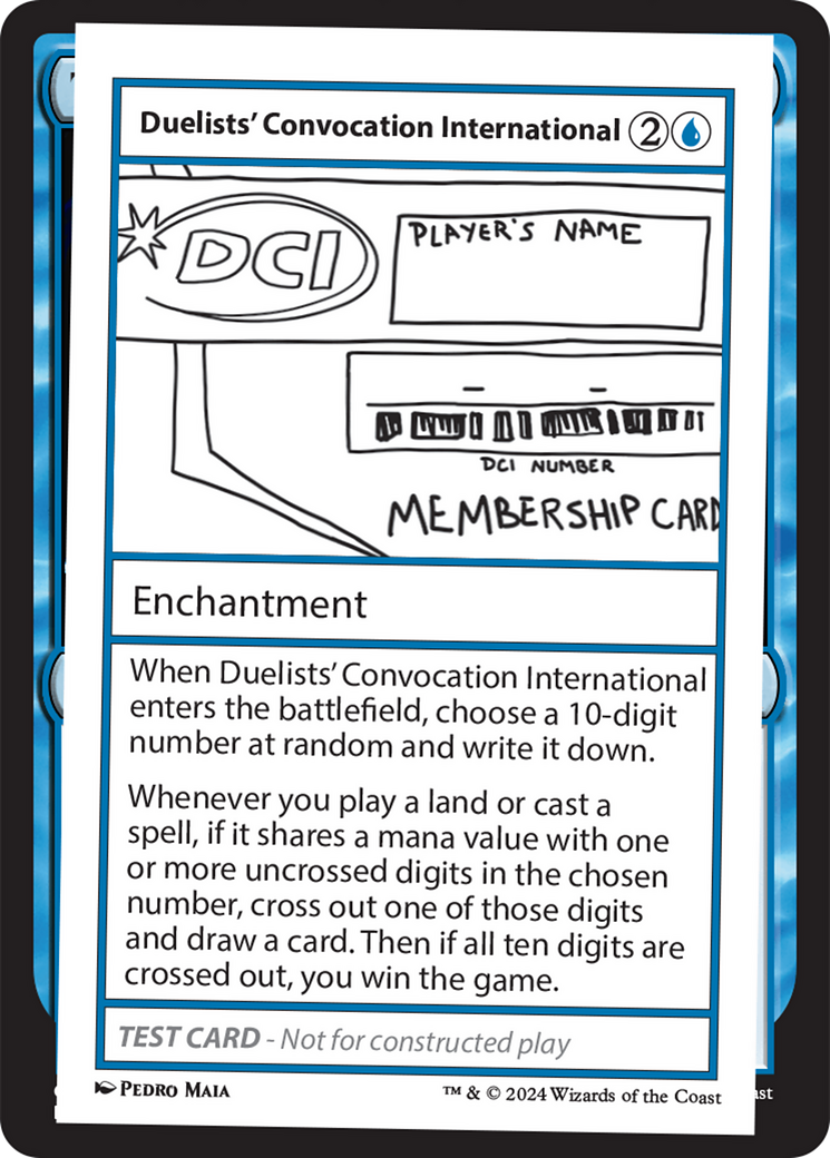 Duelists' Convocation International [Mystery Booster 2 Playtest Cards] | RetroPlay Games