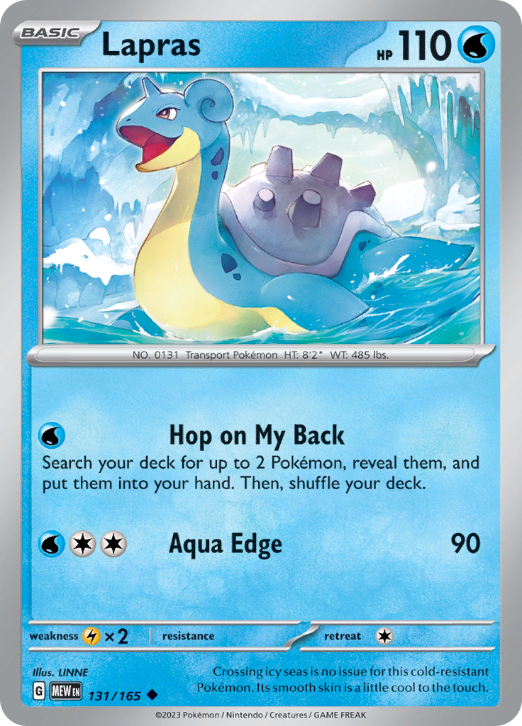 Lapras (131/165) [Scarlet & Violet 151] | RetroPlay Games