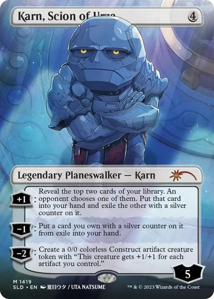 Karn, Scion of Urza (Rainbow Foil) [Secret Lair Drop Series] | RetroPlay Games