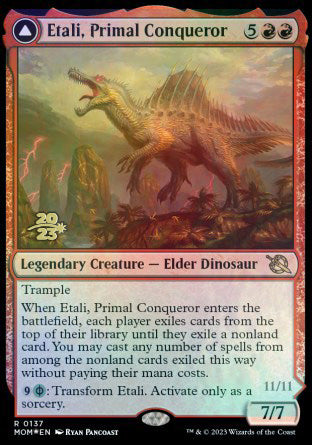 Etali, Primal Conqueror // Etali, Primal Sickness [March of the Machine Prerelease Promos] | RetroPlay Games