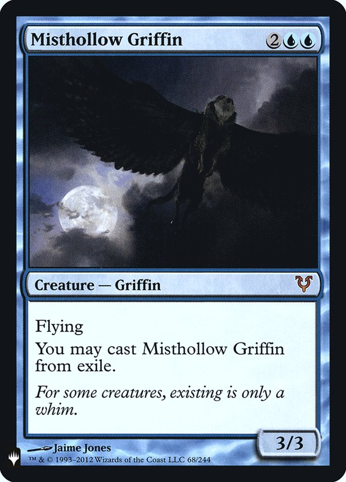 Misthollow Griffin [Mystery Booster] | RetroPlay Games