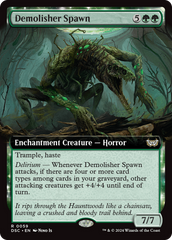 Demolisher Spawn (Extended Art) [Duskmourn: House of Horror Commander] | RetroPlay Games