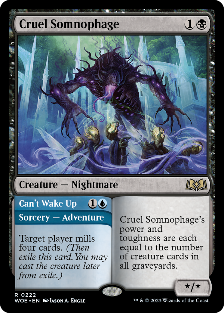 Cruel Somnophage // Can't Wake Up [Wilds of Eldraine] | RetroPlay Games