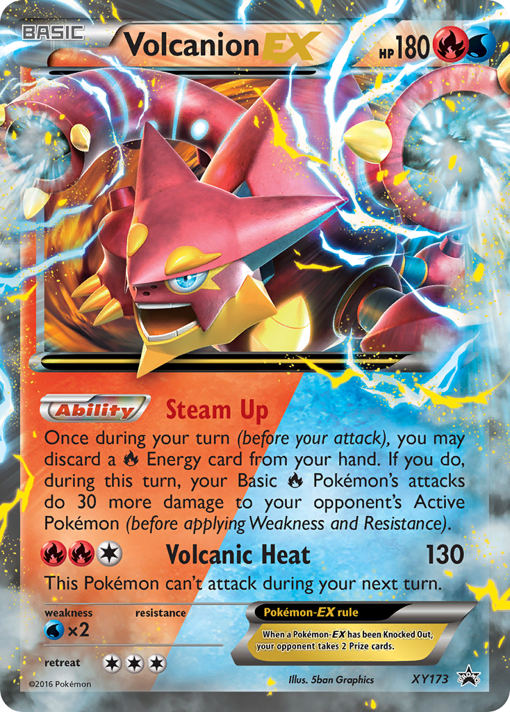 Volcanion EX (XY173) [XY: Black Star Promos] | RetroPlay Games