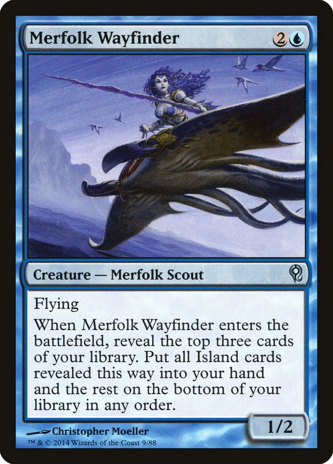 Merfolk Wayfinder [Duel Decks: Jace vs. Vraska] | RetroPlay Games
